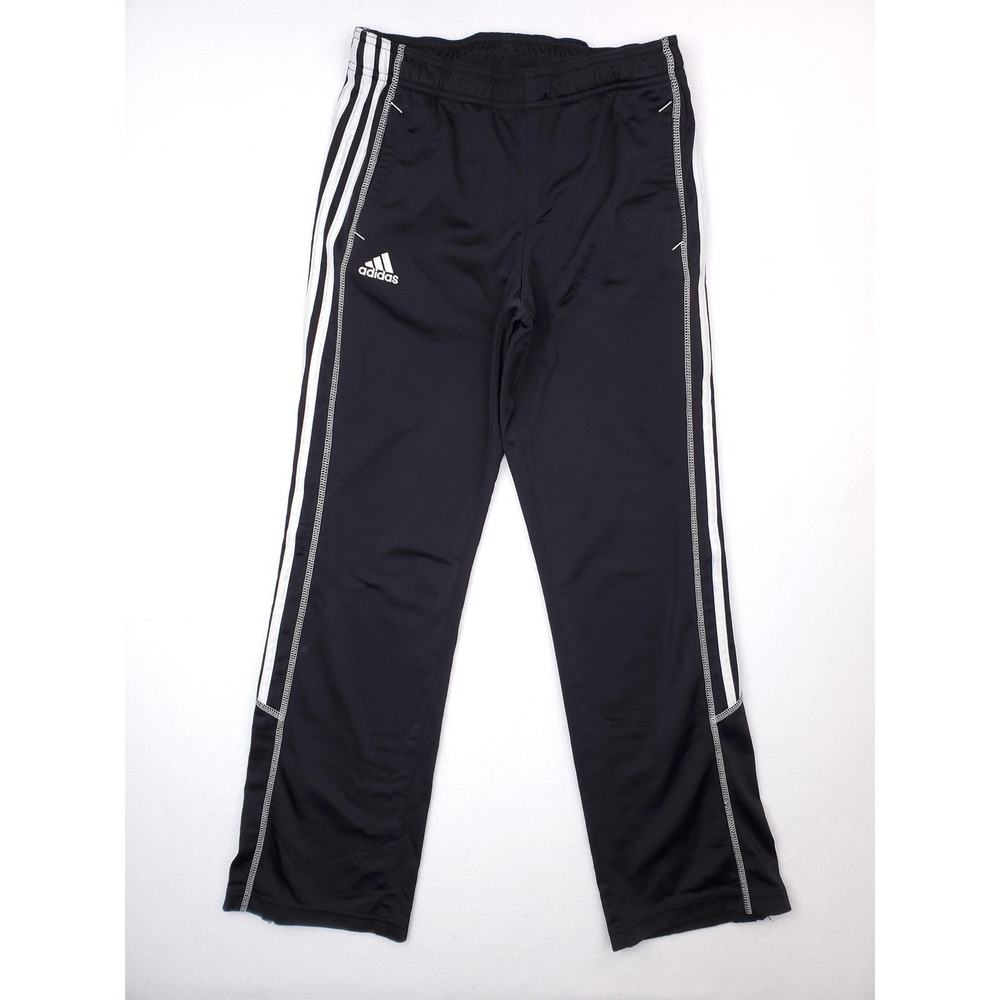 Adidas‎ Track Pants Mens Small Three Stripe Athletic Drawstring Training Gym